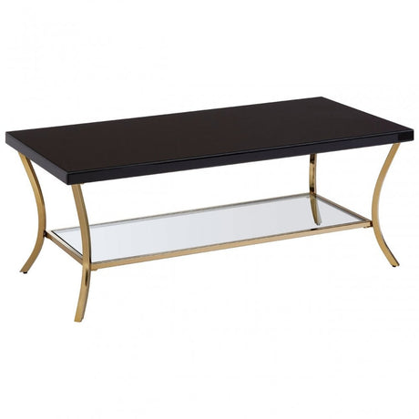Kensington Townhouse Black Coffee Table, Black