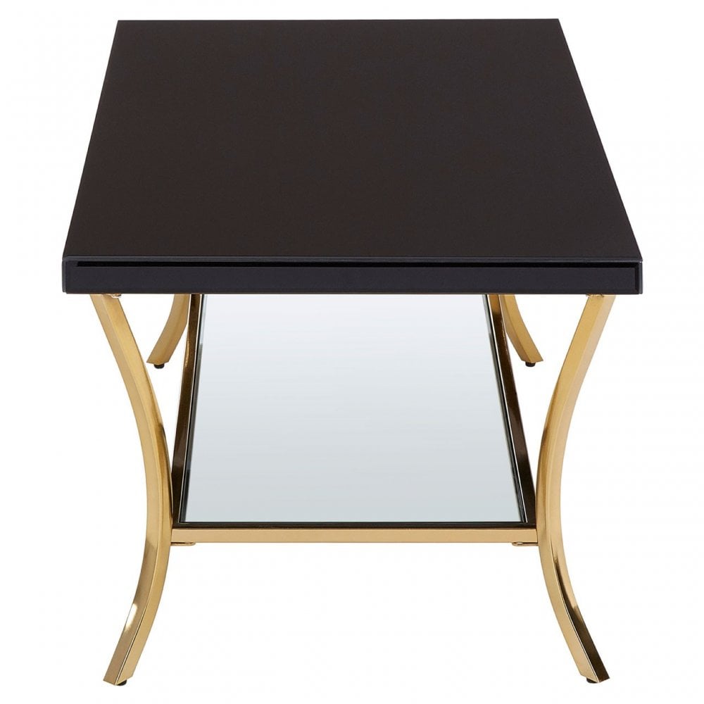 Kensington Townhouse Black Coffee Table, Black
