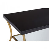 Kensington Townhouse Black Coffee Table, Black