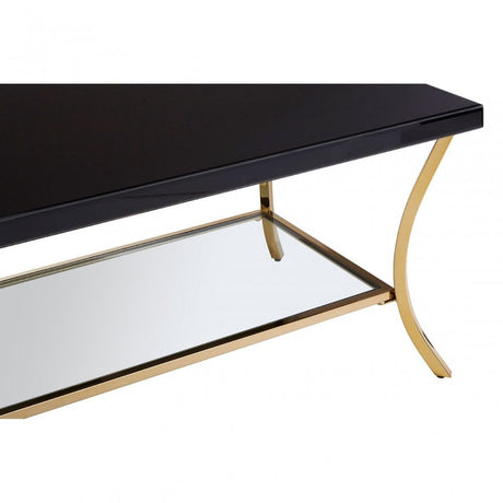 Kensington Townhouse Black Coffee Table, Black