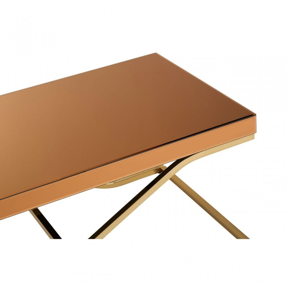 Kensington Townhouse Light Brown Coffee Table, Brown