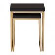 Kensington Townhouse Set Of 2 Nesting Tables, Black