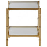 Kensington Townhouse Knop Square Table, Gold