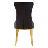 Forli Black Dining Chair, Black