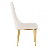 Forli White Dining Chair, White