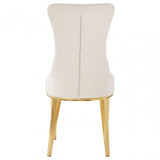 Forli White Dining Chair, White