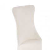 Forli White Dining Chair, White