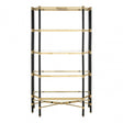 Allessi 5 Shelf With Champagne Detail, Clear