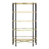 Allessi 5 Shelf With Champagne Detail, Clear
