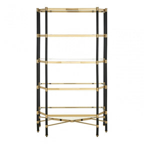 Allessi 5 Shelf With Champagne Detail, Clear