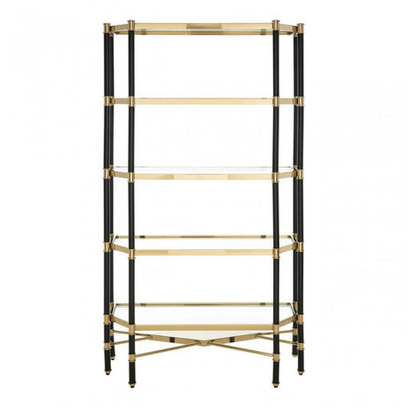 Allessi 5 Shelf With Champagne Detail, Clear