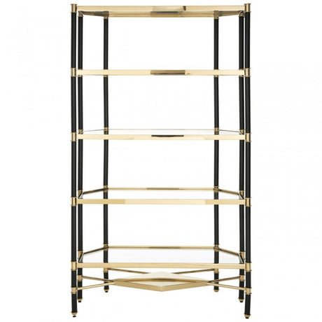 Allessi 5 Shelf With Champagne Detail, Clear