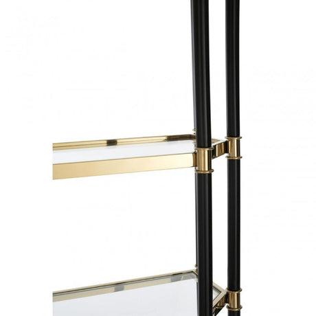 Allessi 5 Shelf With Champagne Detail, Clear
