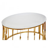 Arezzo Coffee Table, White