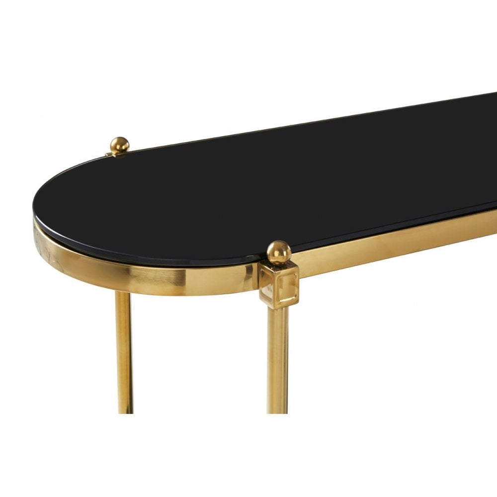 Arezzo Console Table, Black