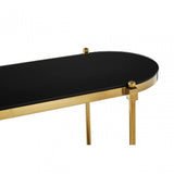 Arezzo Console Table, Black
