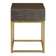 Kempton End Table, Brown
