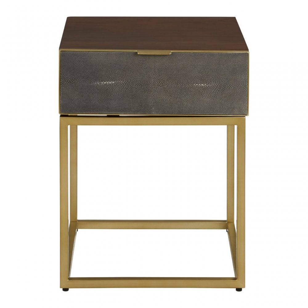 Kempton End Table, Brown