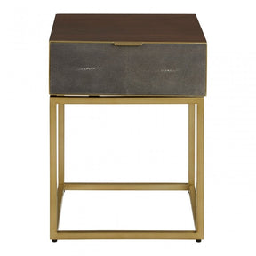 Kempton End Table, Brown