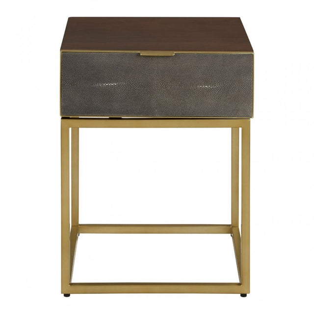 Kempton End Table, Brown