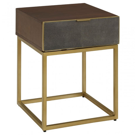 Kempton End Table, Brown