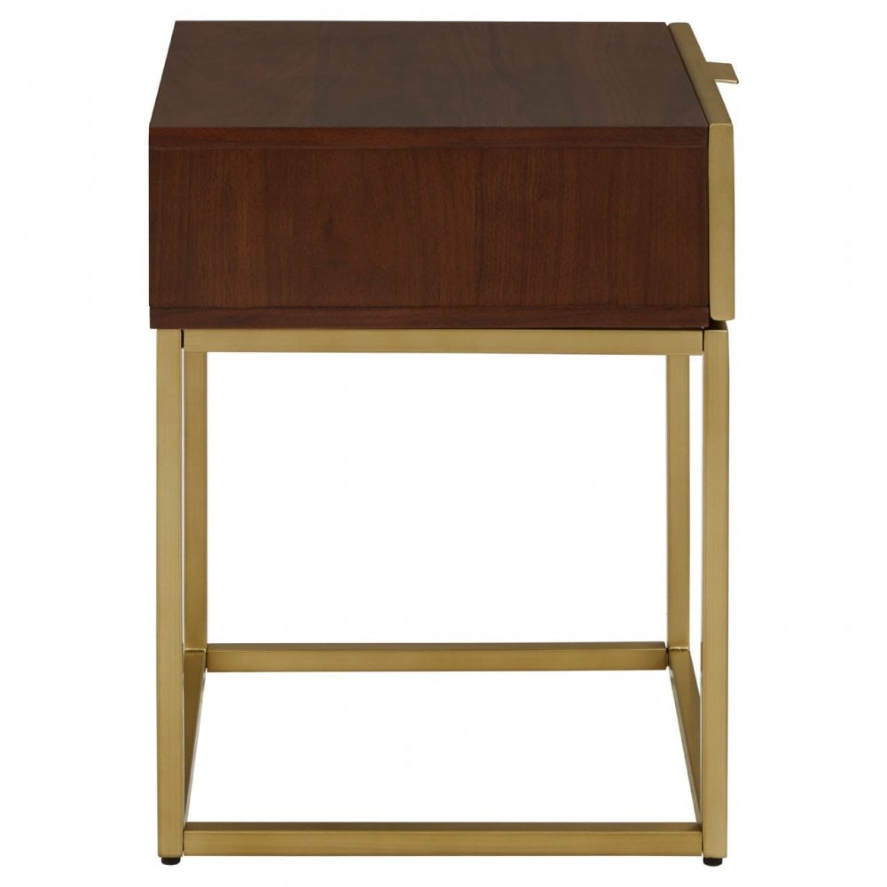 Kempton End Table, Brown