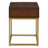 Kempton End Table, Brown