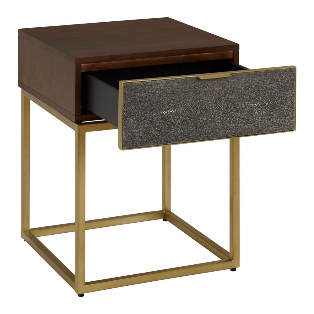 Kempton End Table, Brown