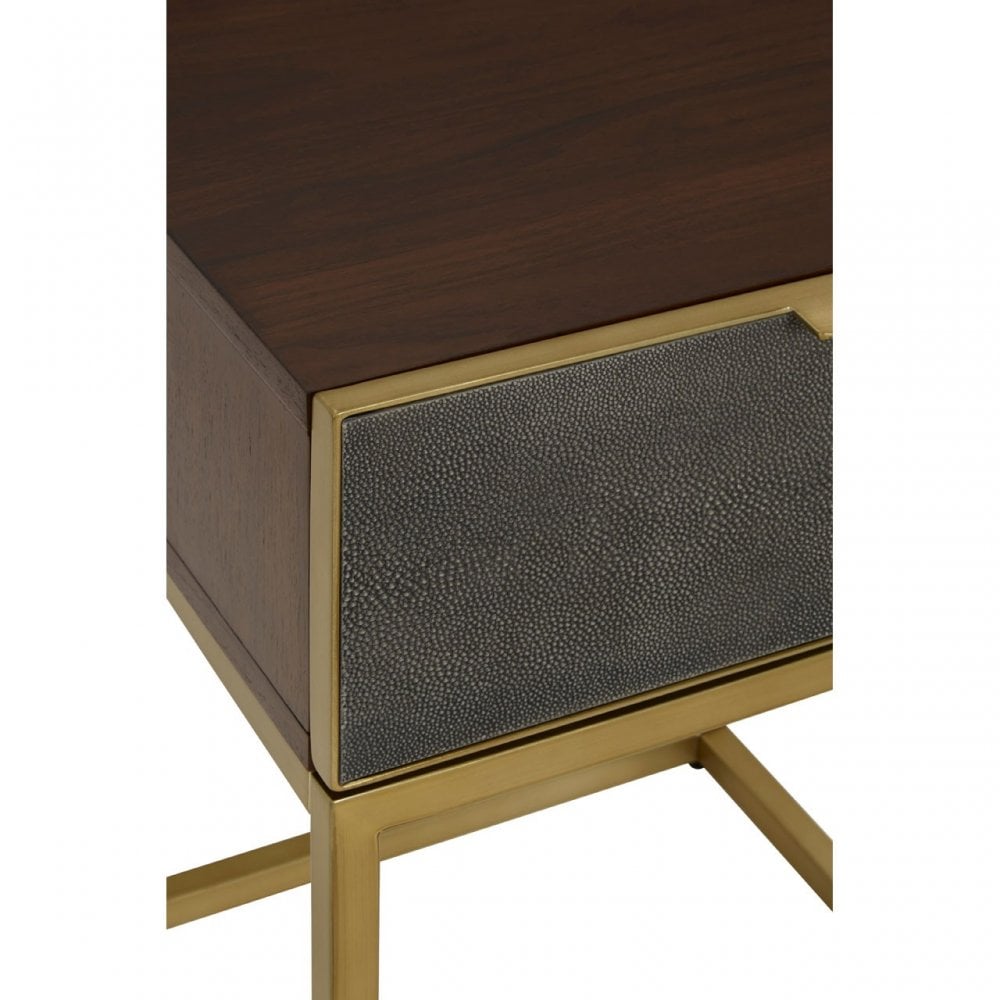 Kempton End Table, Brown