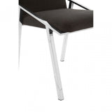 Piermount Black Dining Chair, Black