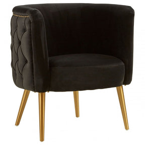 Manhattan Black Tub Chair, Black