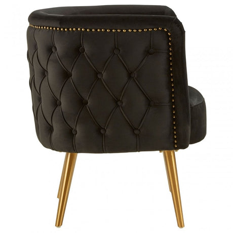 Manhattan Black Tub Chair, Black