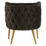 Manhattan Black Tub Chair, Black