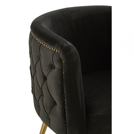 Manhattan Black Tub Chair, Black