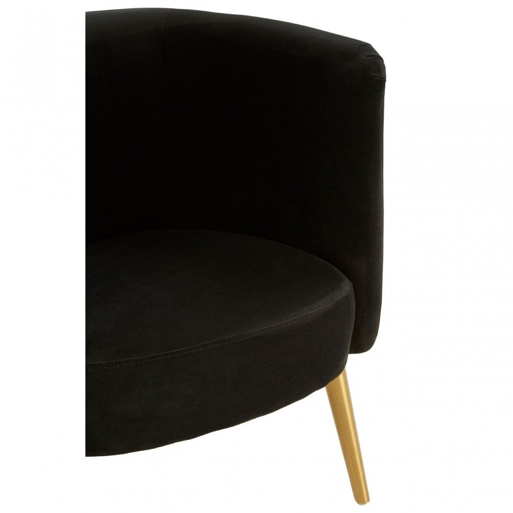 Manhattan Black Tub Chair, Black