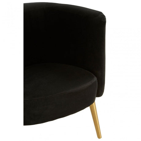 Manhattan Black Tub Chair, Black