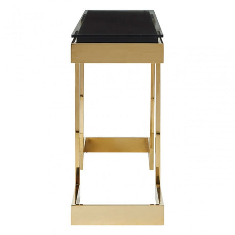 Deana Console Table, Gold