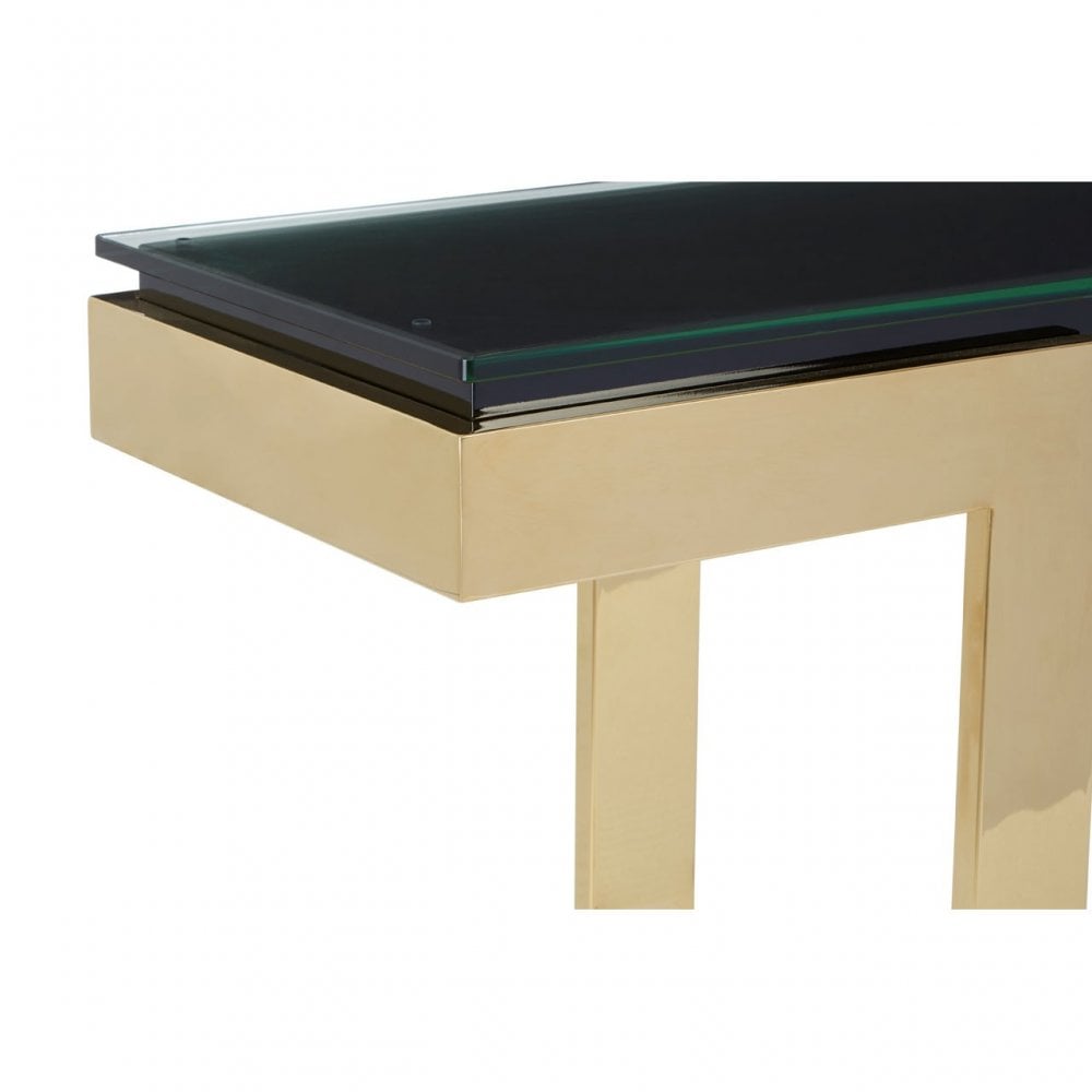 Deana Console Table, Gold