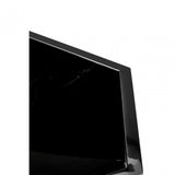 Piermount Black And Silver End Table, Black