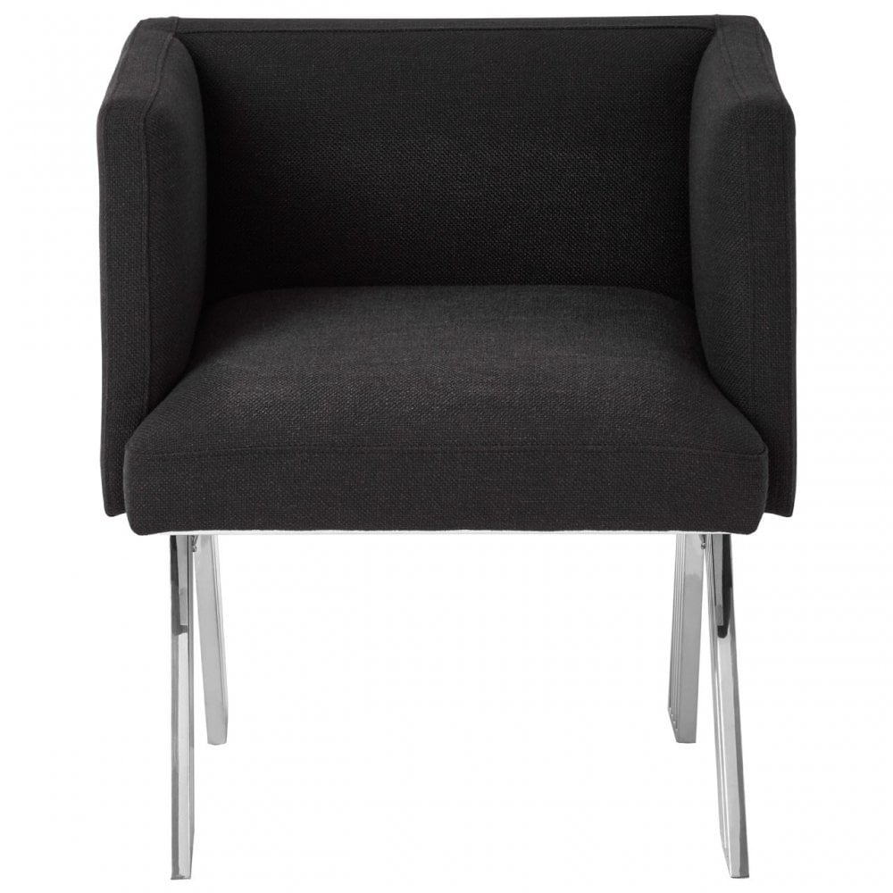 Piermount Black Dining Chair, Black