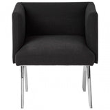 Piermount Black Dining Chair, Black