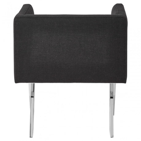 Piermount Black Dining Chair, Black