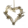 Heart Hanging Vintage H200x200mm Mt Gold