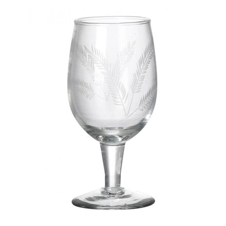 Engraved Wine Glass Clear H155x70mm