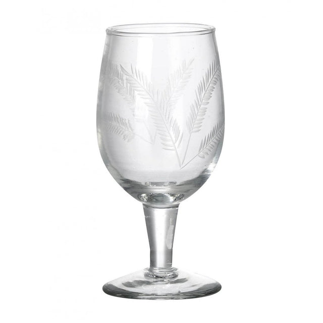 Engraved Wine Glass Clear H155x70mm