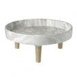 Marble Tray White H140x320mm Cement/Wood
