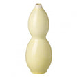 Pod Vase Yellow H280x115mm Ceramic