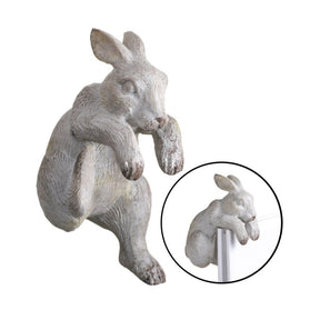 Pothanger Rabbit H80xw50xd65mm Light Grey