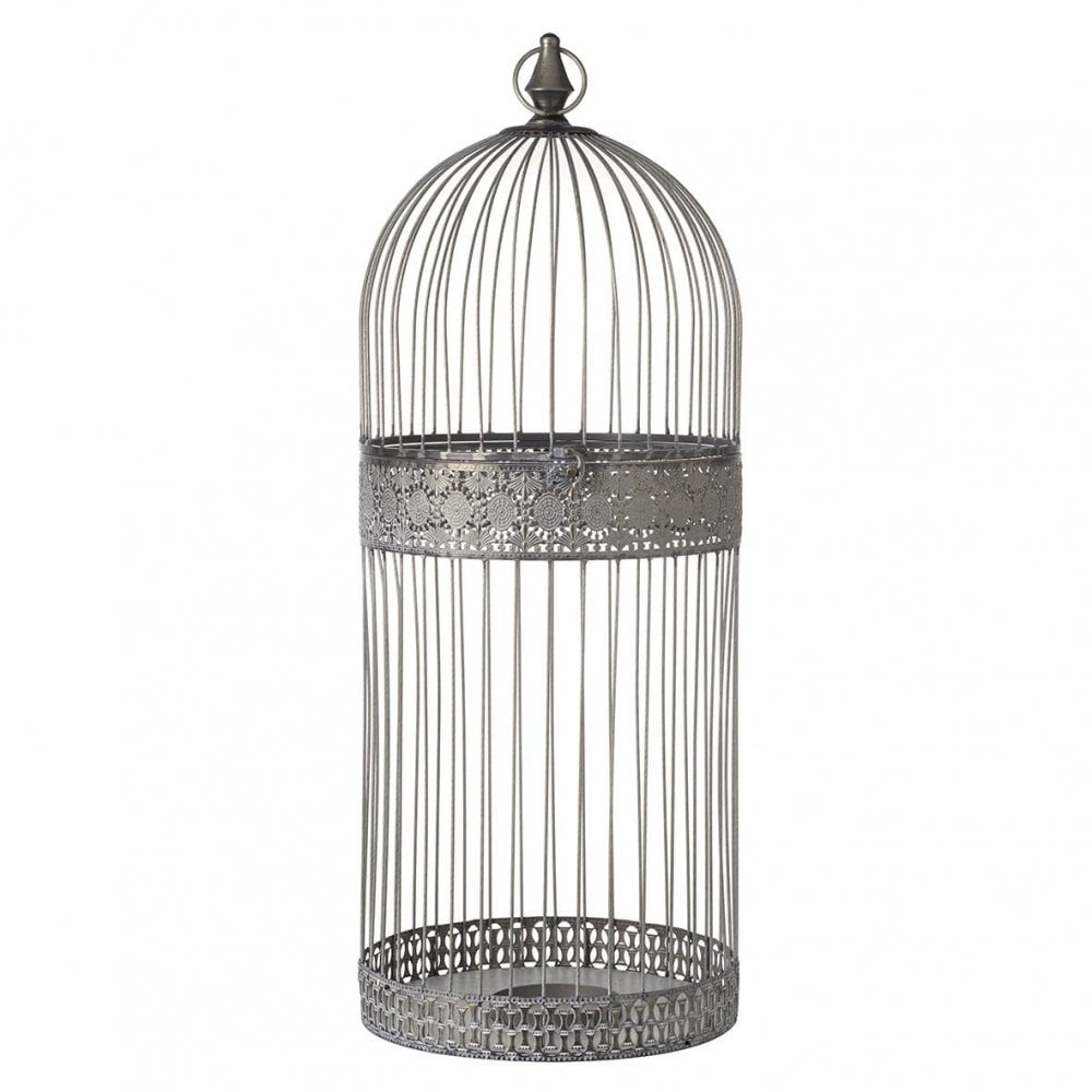 Birdcage Grey H795x300mm Metal