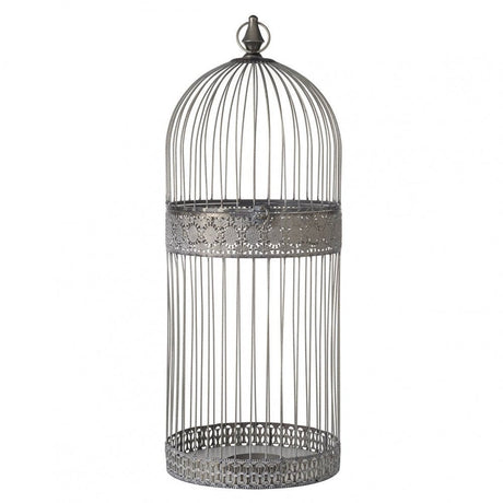 Birdcage Grey H795x300mm Metal